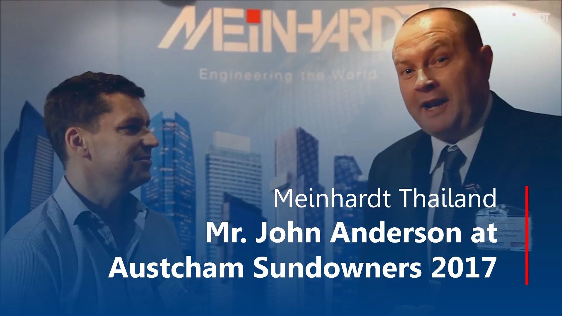 Mr. John Anderson at Austcham Sundowners 2017